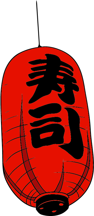 Culture Of Japan Sushi Japanese Cuisine Clip Art - Japan Lantern Png (521x1061)