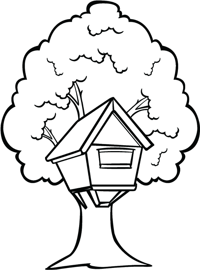Creative Tree House Clip Art Medium Size - Tree House Clip Art (1600x1077)