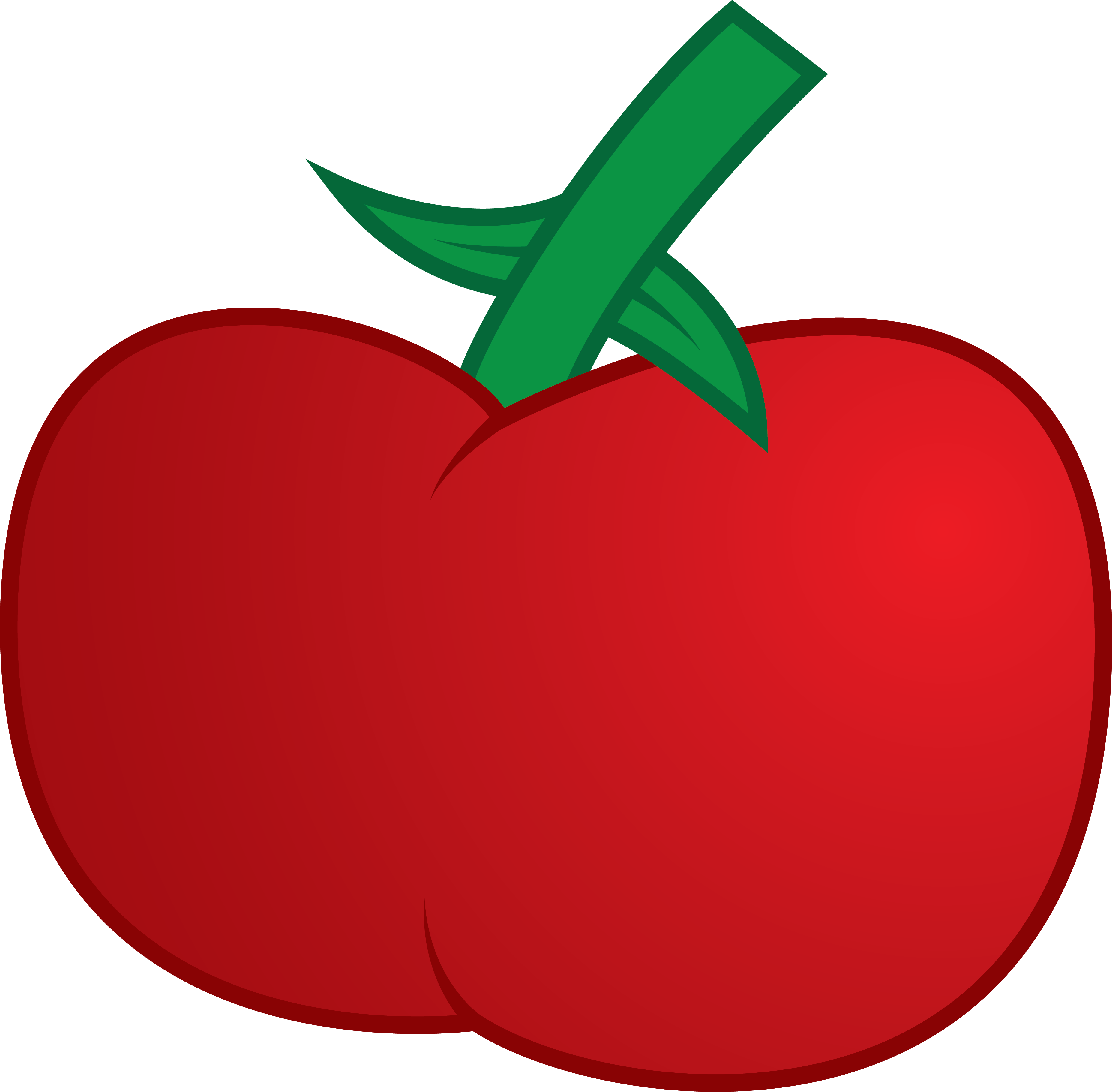 Tomato Cutie Mark By Silentmatten Tomato Cutie Mark - Apple (3707x3639)