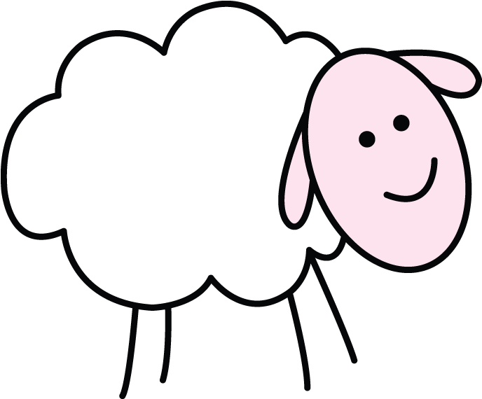 Drawing Tutorial For A Cute Sheep For Toddlers Http - Cartoon (720x1280)