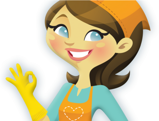 Cleaning Lady Image - Cleaning Lady Png (640x480)