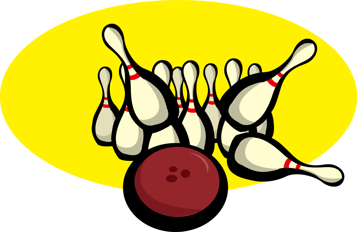 Ten-pin Bowling Clip Art - Bowling.