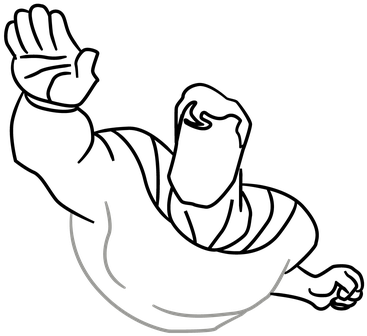 Thumb Drawing Line Art Clip Art - Line Art (500x500)