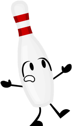 Bowling Pin Pose - Bfdi Bowling Pin (314x522)
