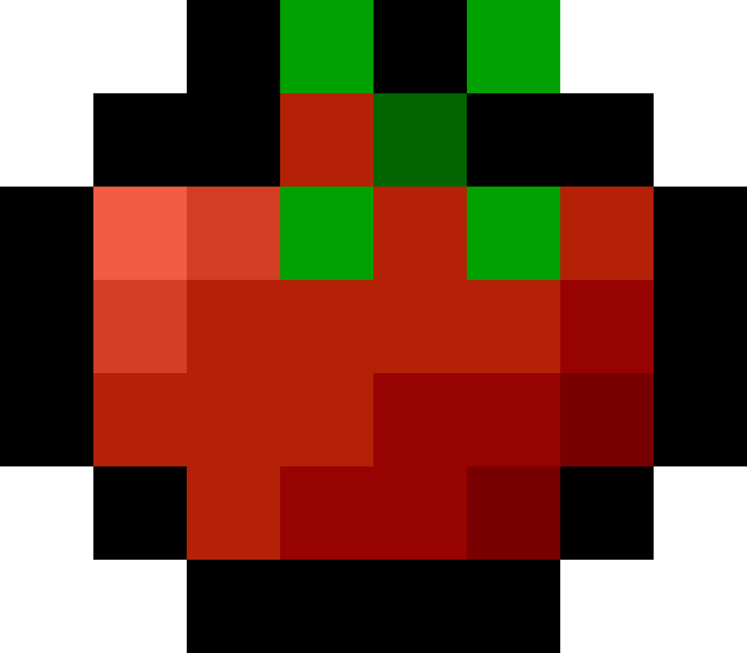 Pixel Tomato Icons Png - Tomato Pixel Png (2400x2100)