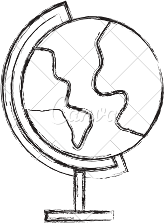 28 Collection Of Cartoon Map Drawing - Draw The World Easy (550x550)