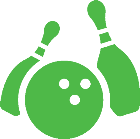 Events - Retro Bowling Ball Bowler Pin Graphic Print Tshirt (512x512)