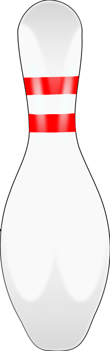 Bowlingkegle - Bowling Pin Transparent Background (220x701)