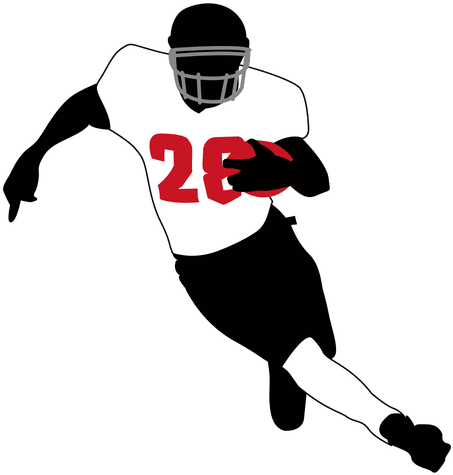 Rugby Player Running 3 Transparent Png - Jogador De Rugby Png (512x512)