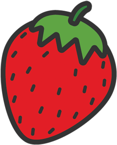 Baked Cornflake Crusted Green Tomatoes With Quick Remoulade - Strawberry (512x512)