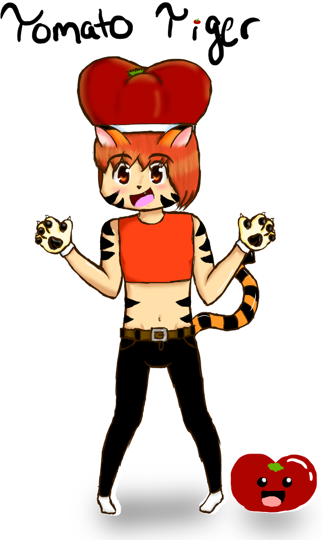 Tomato-tiger's Profile Picture - Cartoon (684x1111)
