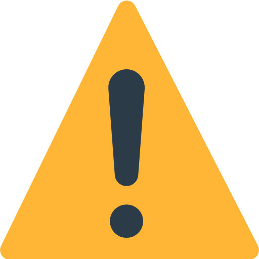 Warning Sign Emoji Caution Emoji Png (512x512) Png Clipart Download