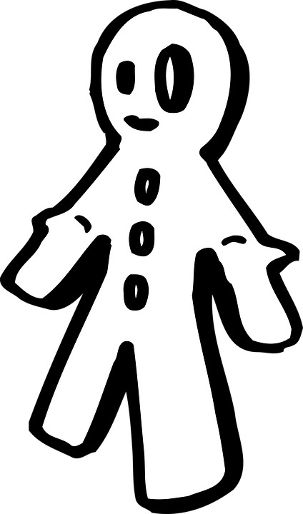 Cartoon Cookie 20, Buy Clip Art - Gingerbread (500x848)