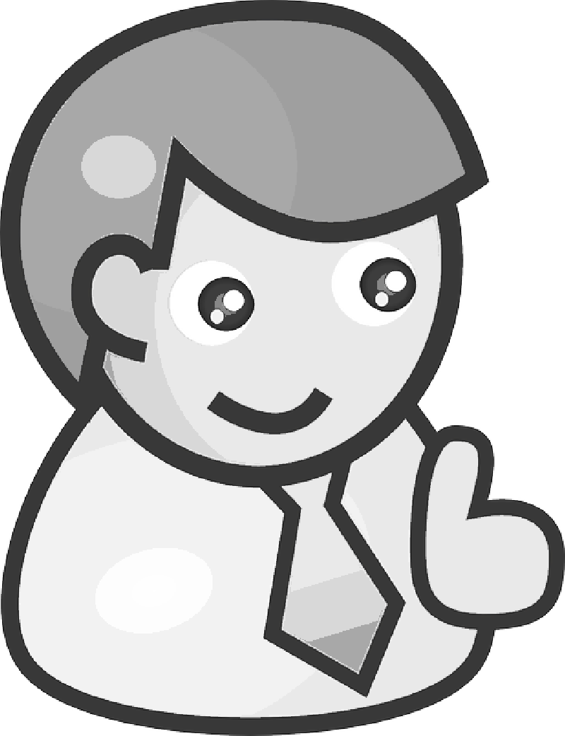 People, Man, Guy, Male, Person, Cartoon, Smiling, Smile - Clip Art People (800x1042)