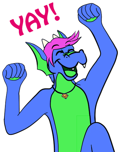 Yay Sticker - Say Not (512x512)