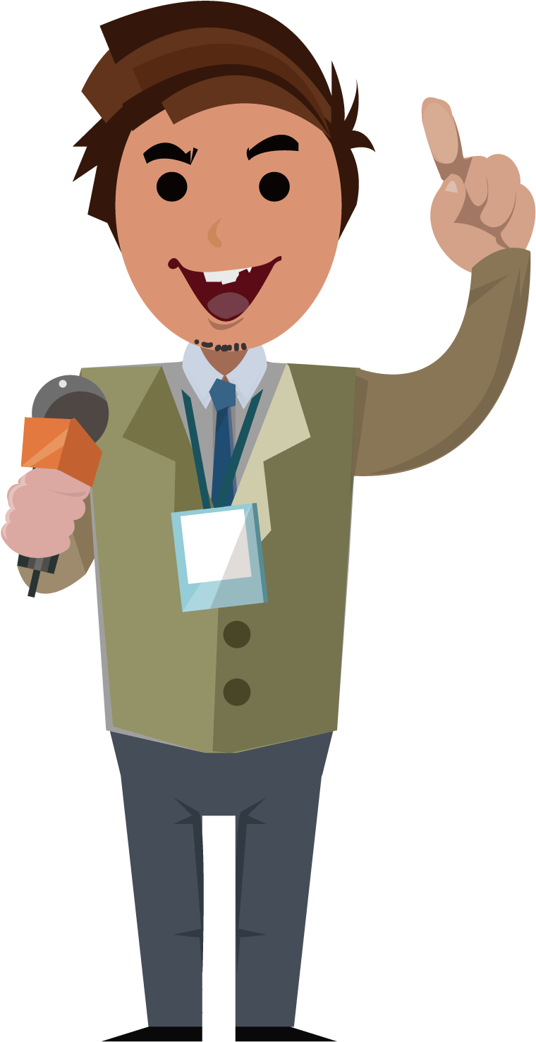 Journalist Stock Illustration Journalism Illustration - Journalist Png (1500x1500)