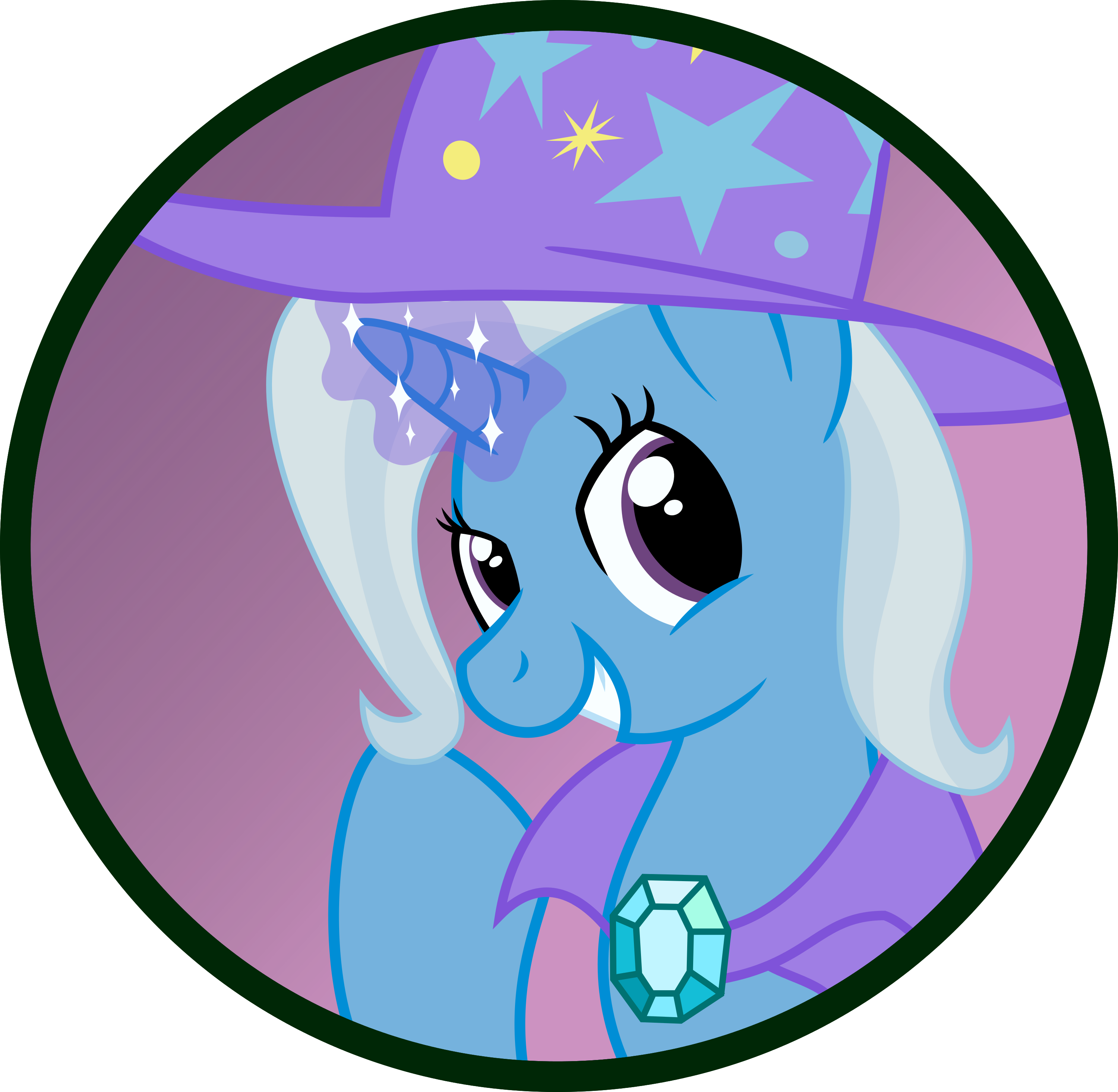 Trixie Button Yay By Mlp-scribbles - University Of North Alabama (3000x2931)