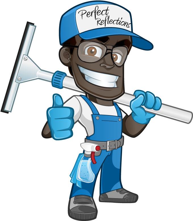Window Cleaning & Pressure Washing - Window Cleaning Clip Art (724x800)