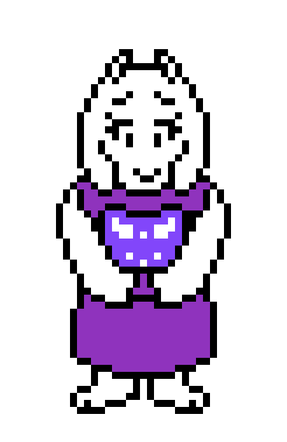 Yay - Undertale Toriel And Asgore (410x630)