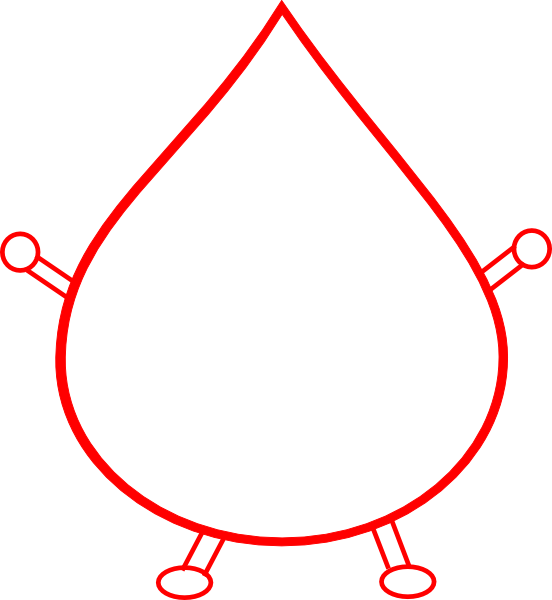 Blood Yay2 Clip Art At Clker - Circle (552x600)