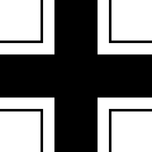 Lozenge - Luftwaffe Aircraft Wing Cross (1200x1200)