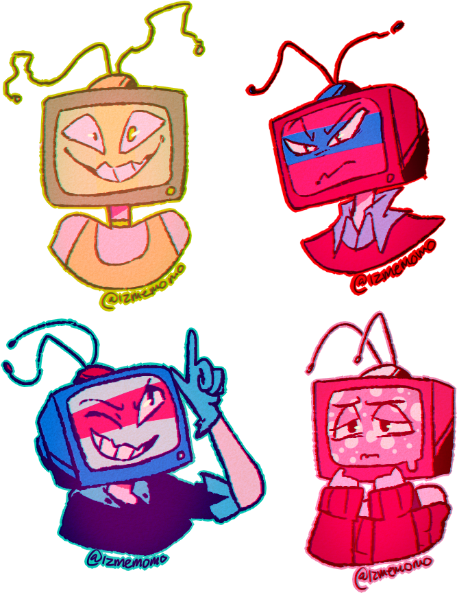 I Did Something Unusual As Always Smh Htf Tv Heads - Tv Heads (736x875)