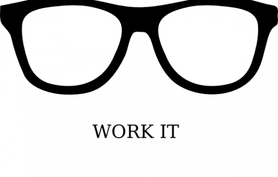 Drawn Nerd Glasses Yaytrend Clipart - Eyewear (570x363)