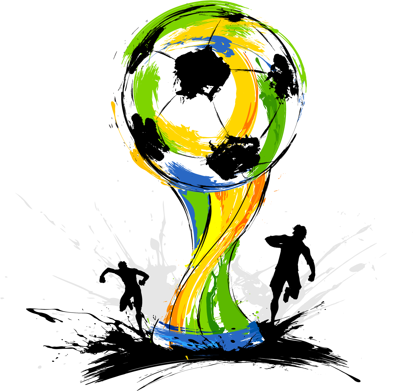 Fifa World Cup Football Stock Illustration Icon - Graphic Design Backgrounds Soccer (1806x1631)