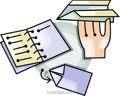 Paper Airplanes Royalty Free Vector Clip Art Illustration - Paper Airplanes Royalty Free Vector Clip Art Illustration (480x384)