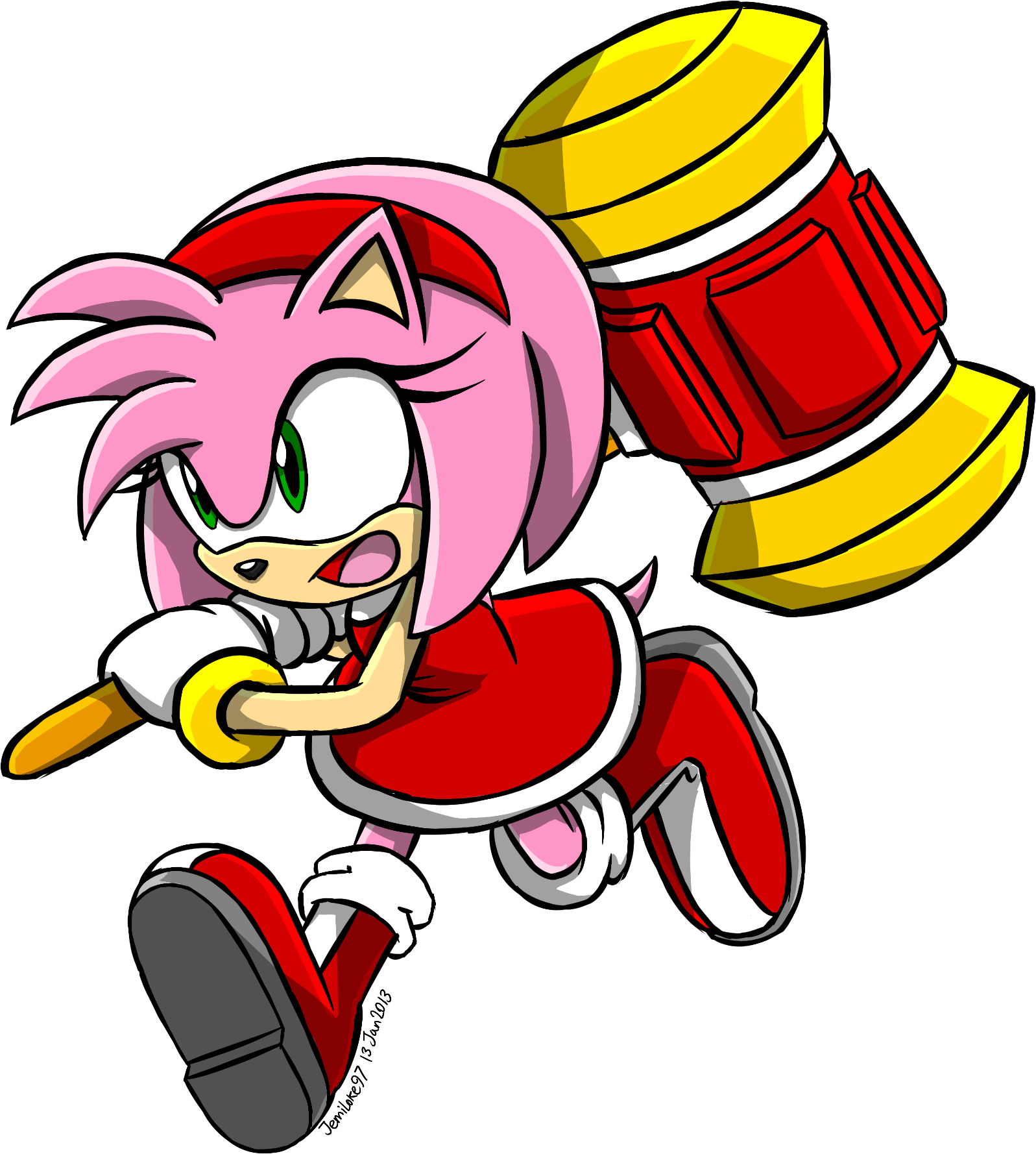 No Moar Stiffness Yay By Jemiloke97-d5ra - Sonic The Hedgehog (1597x1778)