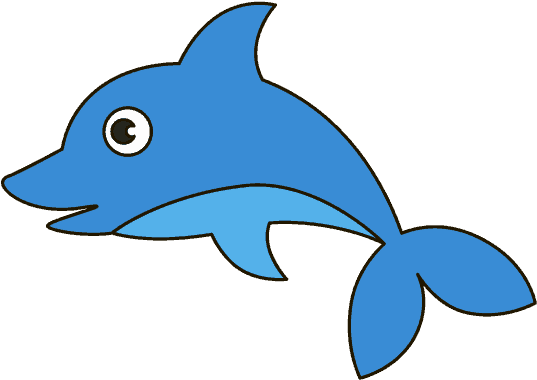 Dolphin Cartoon Images - Cartoon Picture Of Dolphin (662x400)
