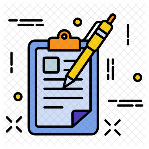 Paper Icon - Pen And Paper Icon (512x512)