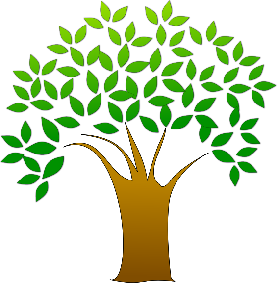 Royalty Free Tree Clip Art Clipart - Tree Clipart Transparent Background (565x577)
