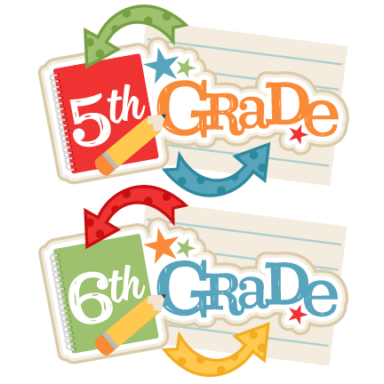 5th And 6th Grade Titles Svg Scrapbook Cut File Cute - 5th And 6th Grade (432x432)
