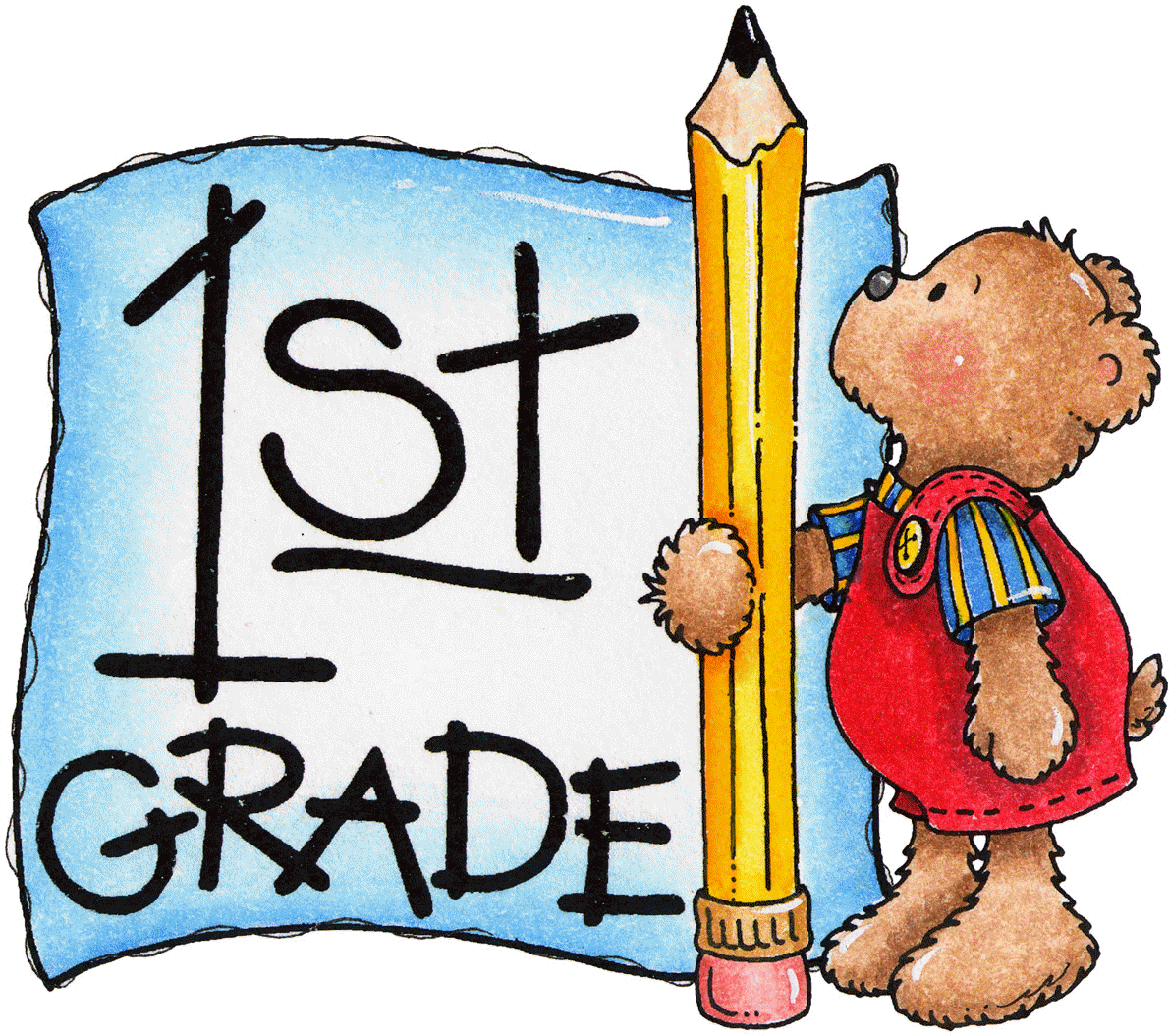 1 st. 1st Grade. Школьные отметки рисунок. Оценка клипарт. First Grade