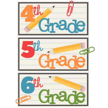 4th 5th 6th Grade Titles Svg Scrapbook Cut File Cute - 5th To 6th Grade (432x432)