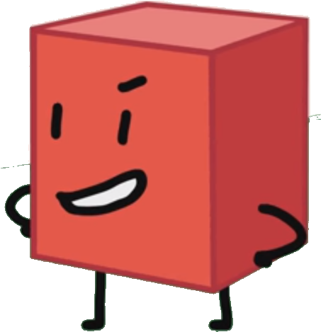 Blickblock - Bfdi Blocky Angry (452x483)