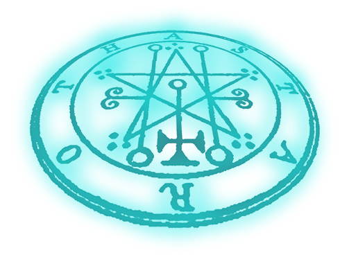Crafting Circle By The-benandanti - Astaroth Round Ornament (500x500)