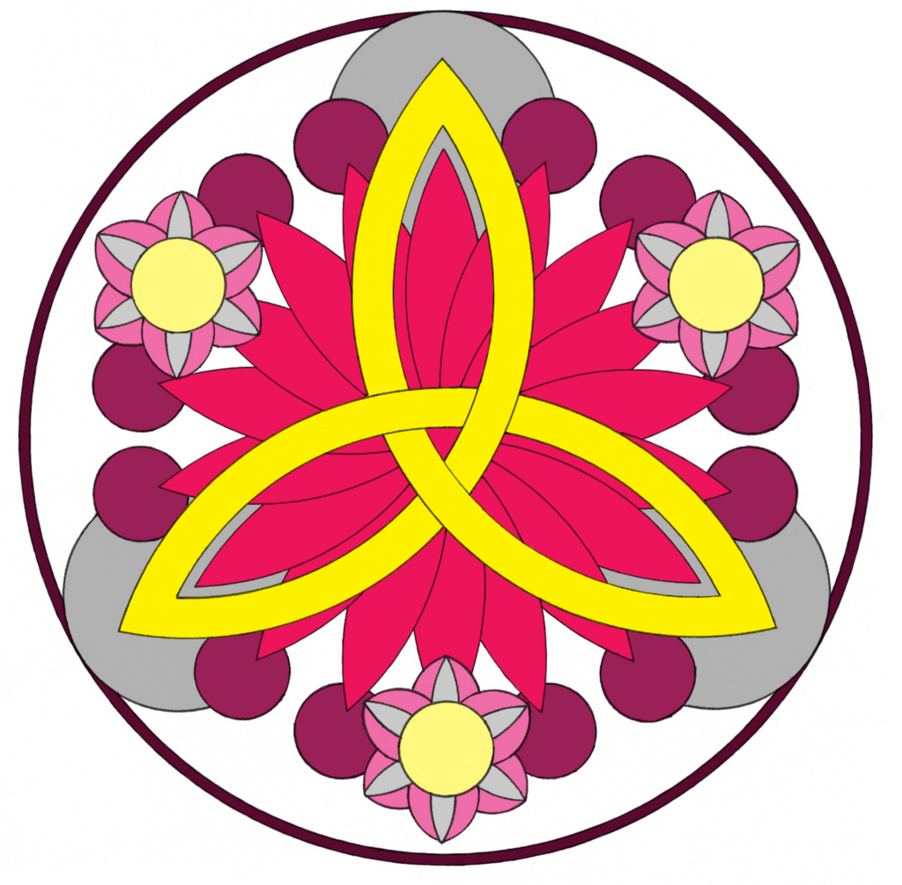 Celtic Knot Mandala By Nightwind-dragon - โรงเรียน เทศบาล บ้าน สาม กอง (902x885)