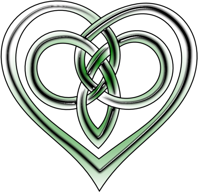 Vector Celtic Heart By Lupas-deva On Deviantart - Celtic Heart Knot Meaning (900x818)