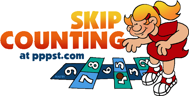 Skip Counting Clipart - Skip Counting Clip Art (709x351)