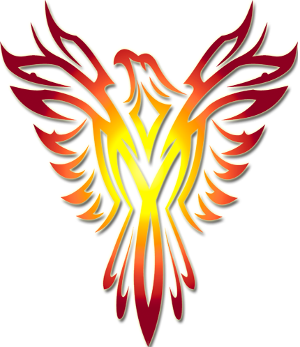Personally I Think This Design Is Overused, But It's - Phoenix Png (430x498)