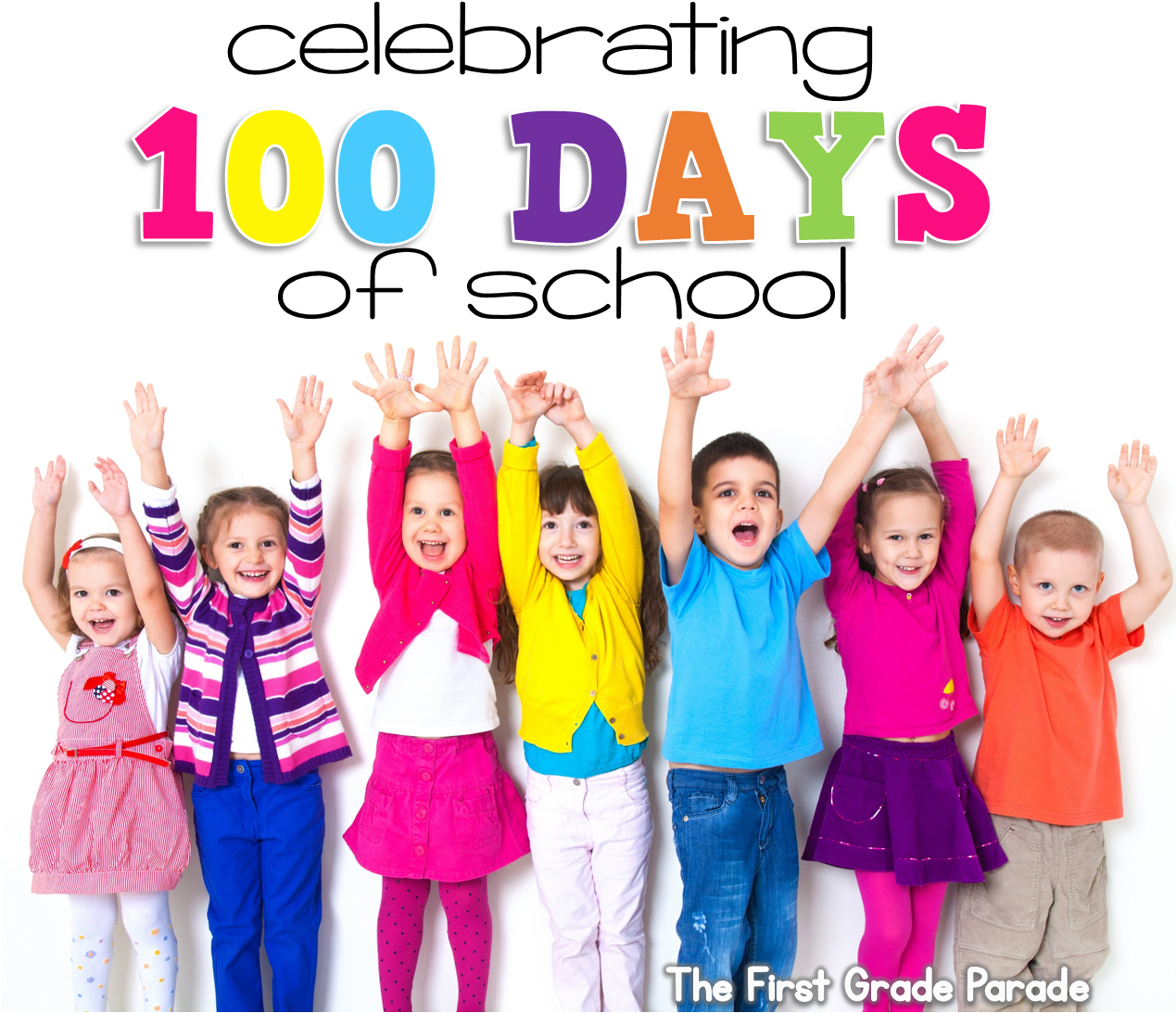 Wonderful 100th Day Of School Clip Art Medium Size - 100th Day Of School Celebration (1268x1149)
