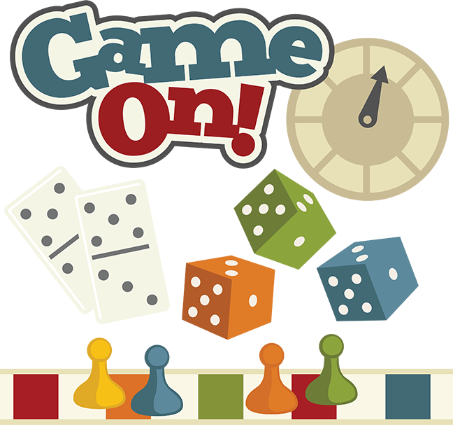 Fun Clipart Fun Game - Clip Art Family Game Night (648x607)