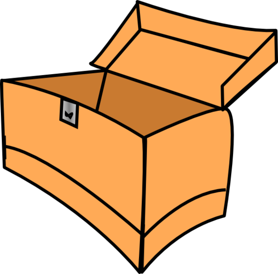 Toy Box Clip Art - Toy Box Clipart Png (570x561)