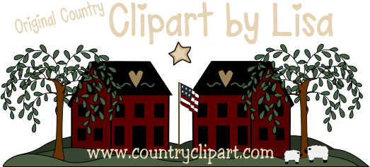 Clip Art By Lisa Logo - Free Primitive Clip Art (522x251)