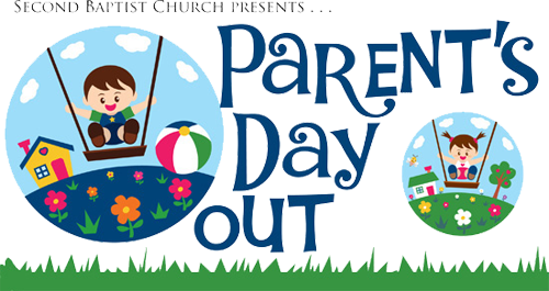 Parent's Day Out - Parents Day Out Clipart (500x265)