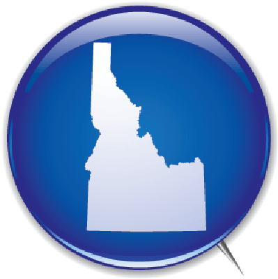 Campaign Buttons - Idaho - Clipart - Julia Butler Hansen Bridge (405x399)
