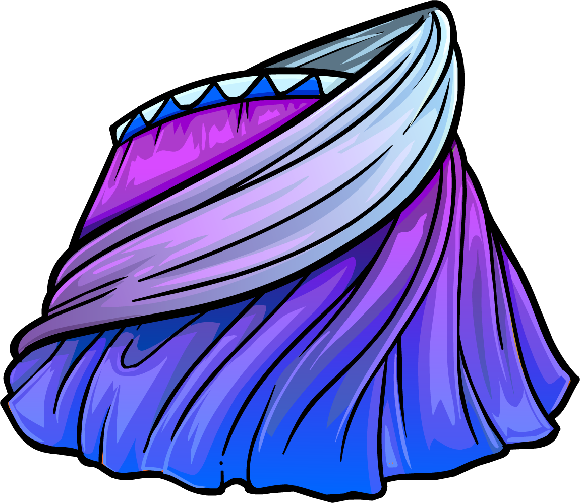 Fairy Princess Dress - Club Penguin Purple Dress (1150x998)