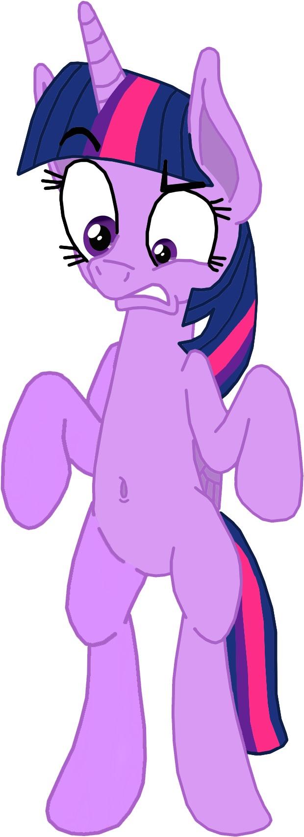 Twilight Sparkle And Her Belly Button By Silviagunner - Mlp Pony Belly Button (694x1768)